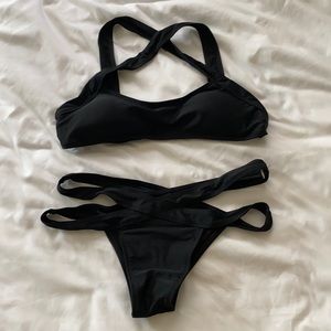Black Sunny Co SwimSuit